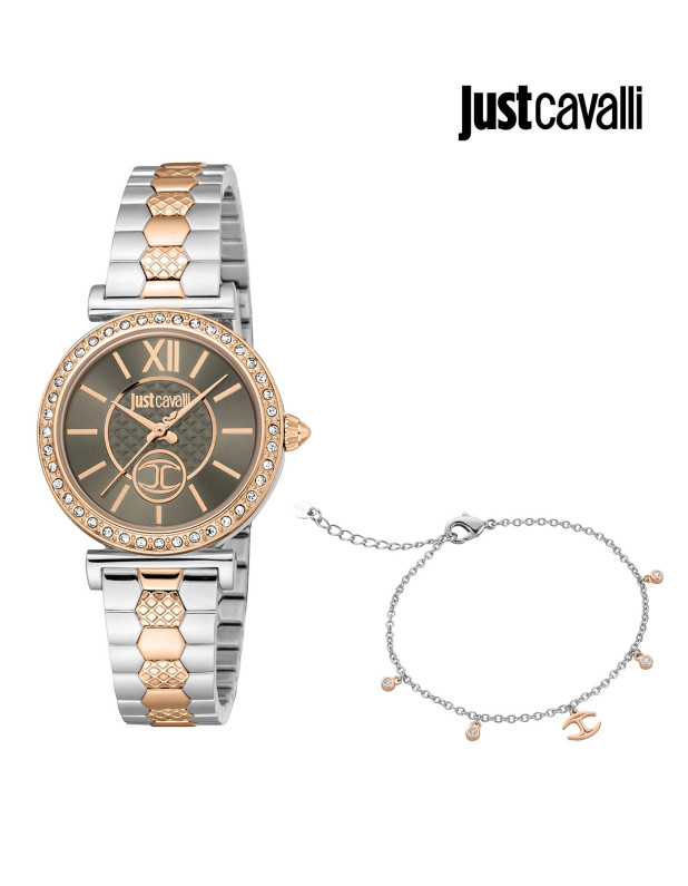JUST CAVALLI Ladies Watch with Bracelet